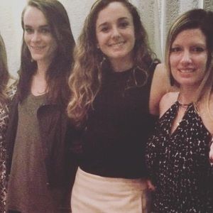 Black Banana Republic cutout tank